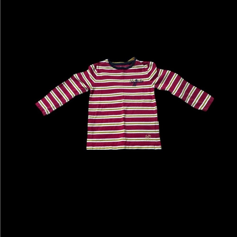 Warner Bros. Harry Potter Red and White Striped Long Sleeve Tee